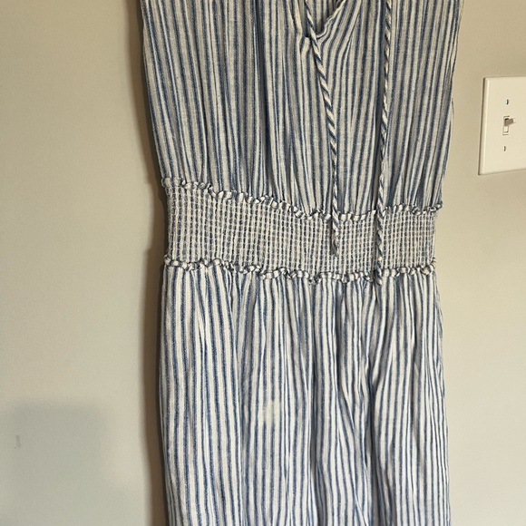 Rails Blue Stripe Dress Size Large - Picture 3 of 5